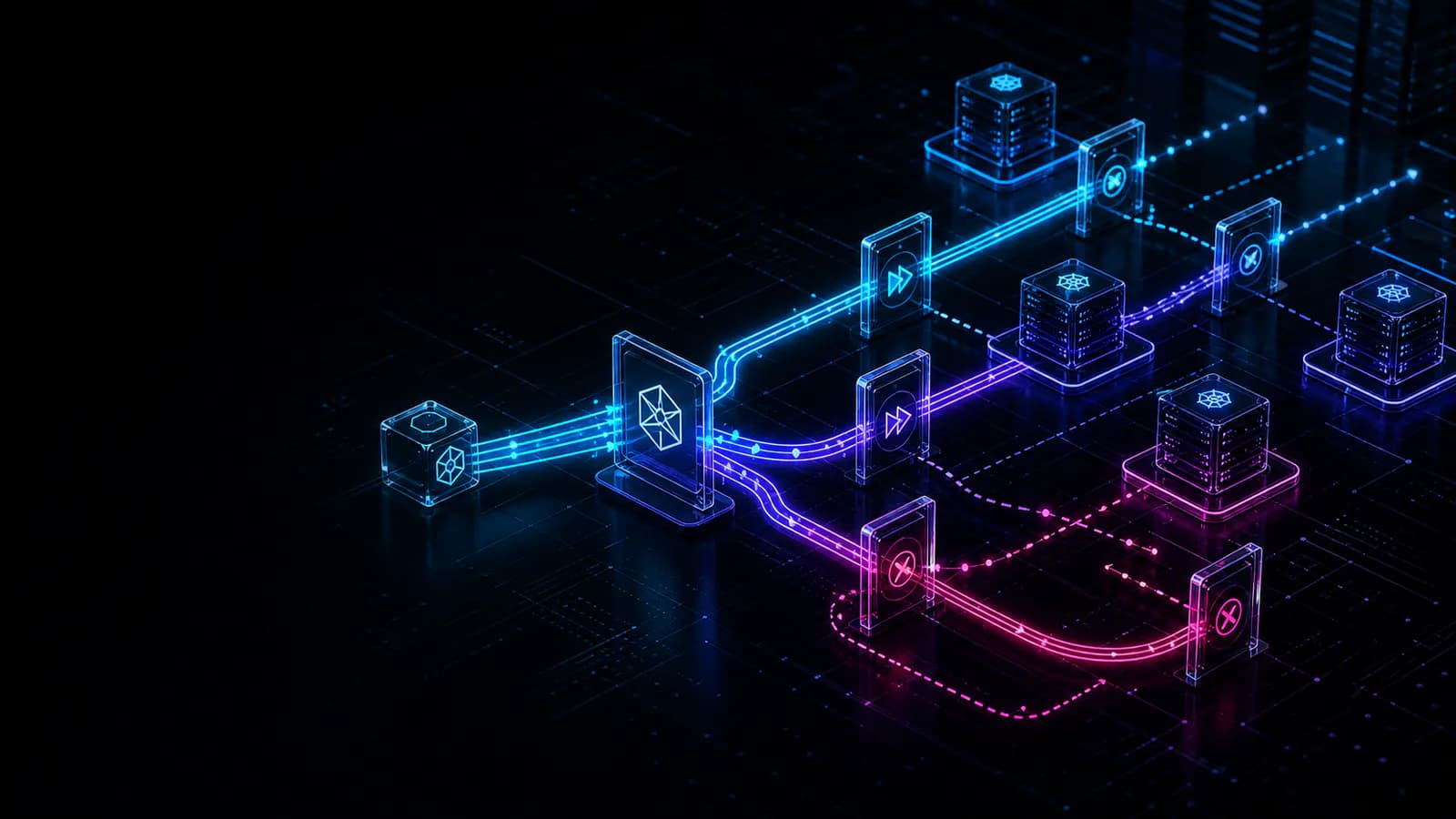 Service mesh gateway routes with canary deployment lanes and rollback checkpoints