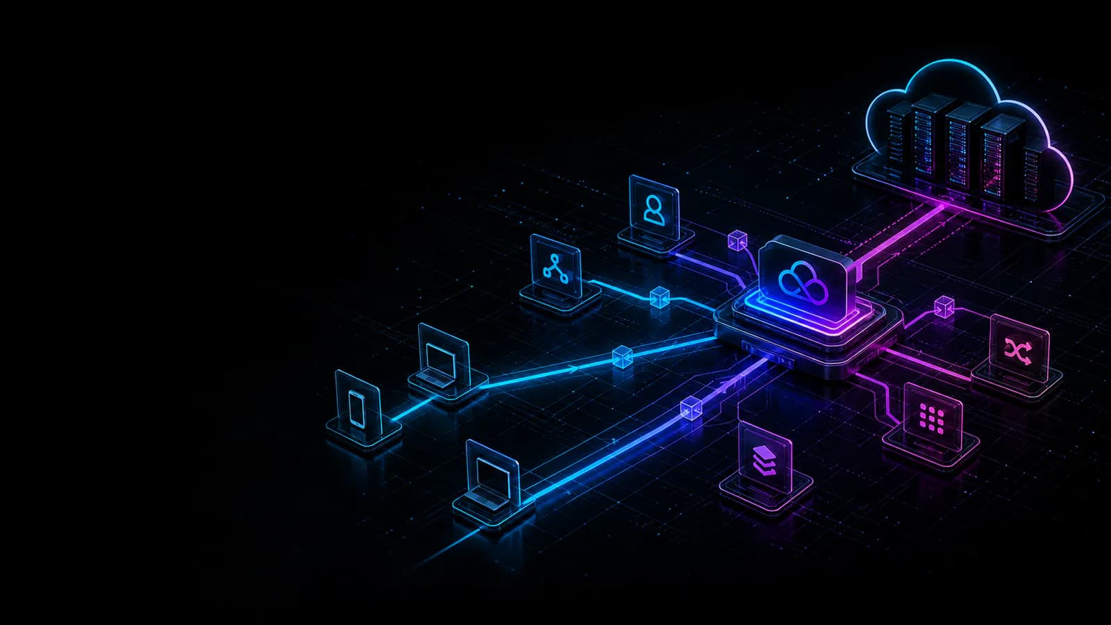 Edge gateway fabric with cache layers, local function capsules, and origin fallback route