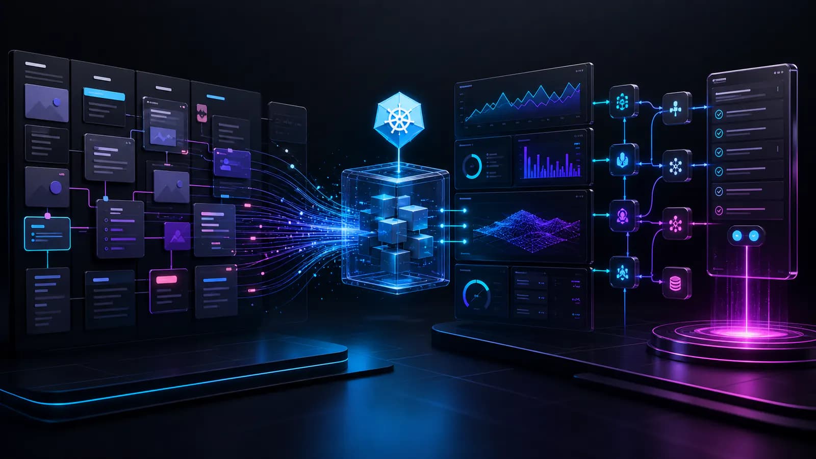 Serverless edge control plane with global telemetry and routing policies
